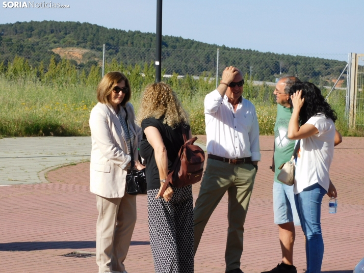 Cientos de aspirantes se examinan en Soria para optar a una plaza de Auxiliar Administrativo de la Junta de Ca