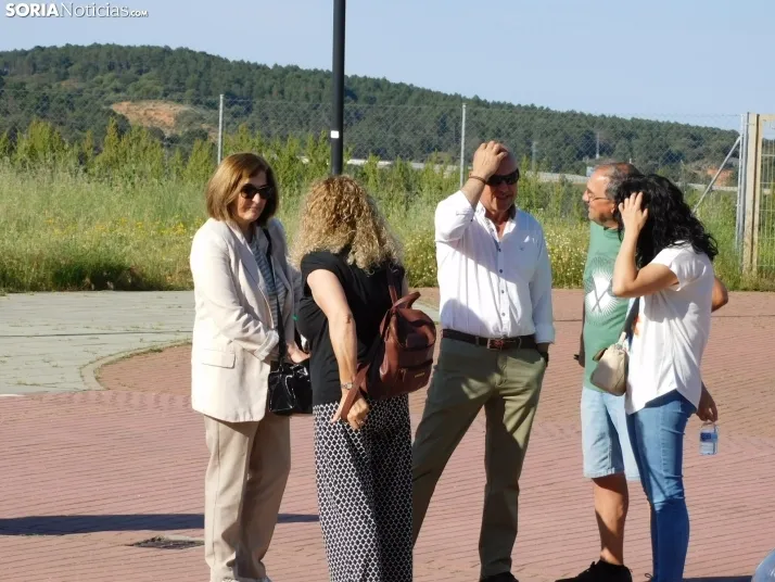 Cientos de aspirantes se examinan en Soria para optar a una plaza de Auxiliar Administrativo de la Junta de Ca