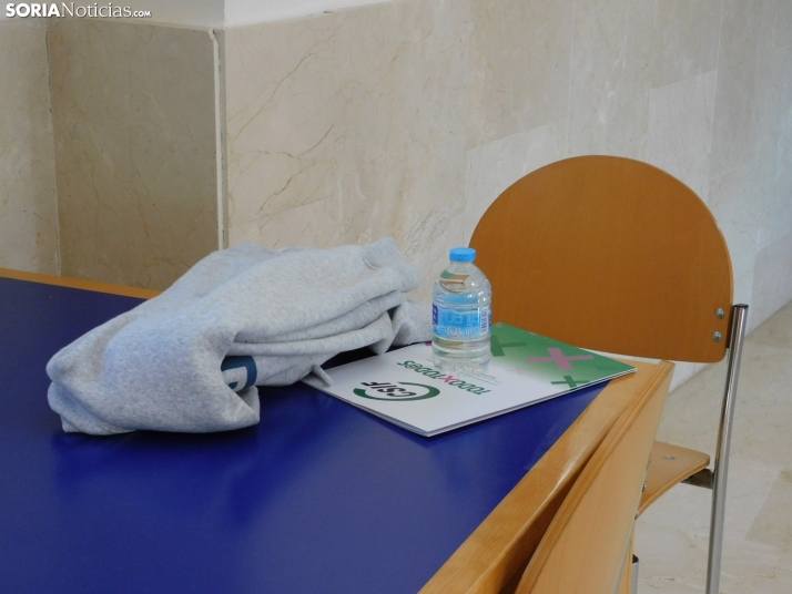 Cientos de aspirantes se examinan en Soria para optar a una plaza de Auxiliar Administrativo de la Junta de Ca