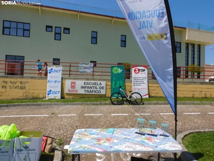 Fotos: Entrega de premios y diplomas en el Parque Infantil de Tr&aacute;fico de Soria