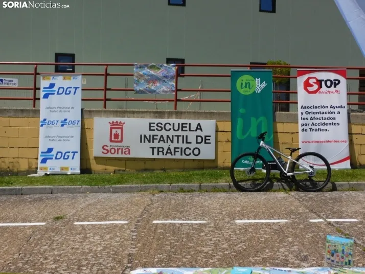 Fotos: Entrega de premios y diplomas en el Parque Infantil de Tr&aacute;fico de Soria