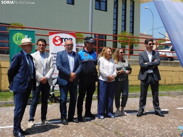 Fotos: Entrega de premios y diplomas en el Parque Infantil de Tr&aacute;fico de Soria
