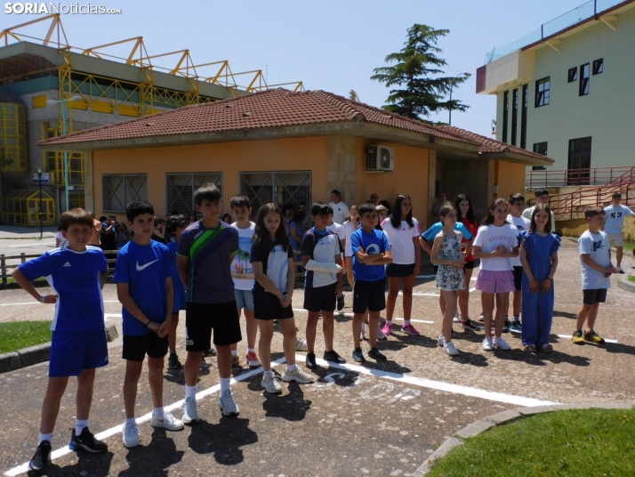Fotos: Entrega de premios y diplomas en el Parque Infantil de Tr&aacute;fico de Soria