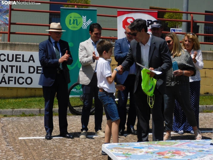 Fotos: Entrega de premios y diplomas en el Parque Infantil de Tr&aacute;fico de Soria
