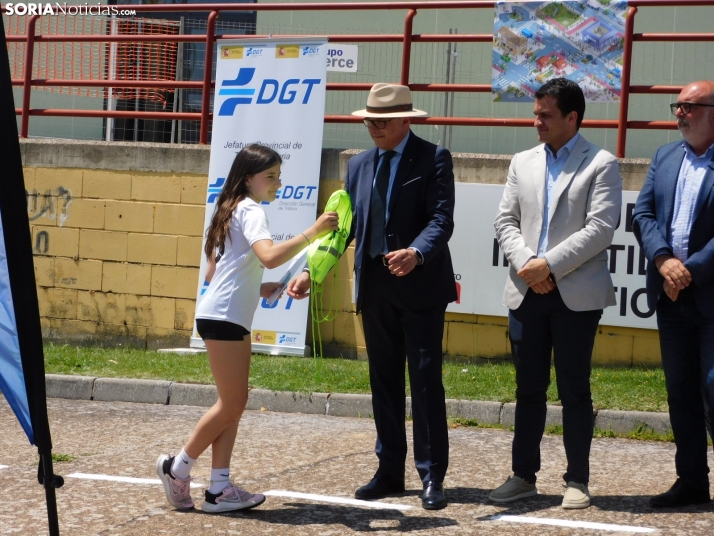 Fotos: Entrega de premios y diplomas en el Parque Infantil de Tr&aacute;fico de Soria