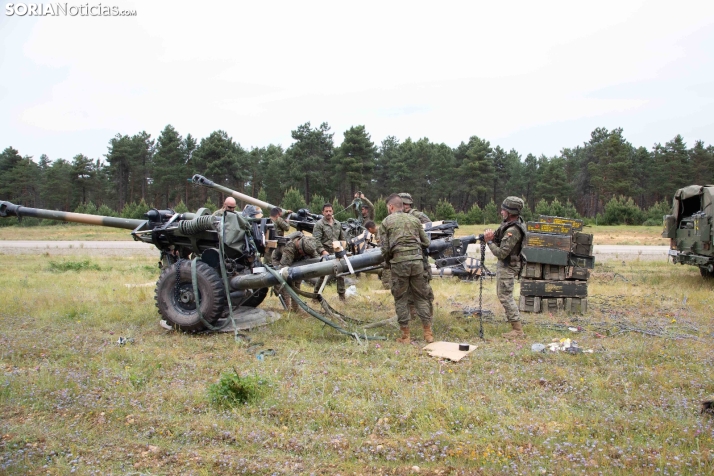 Ejercicio aéreo militar en Navaleno