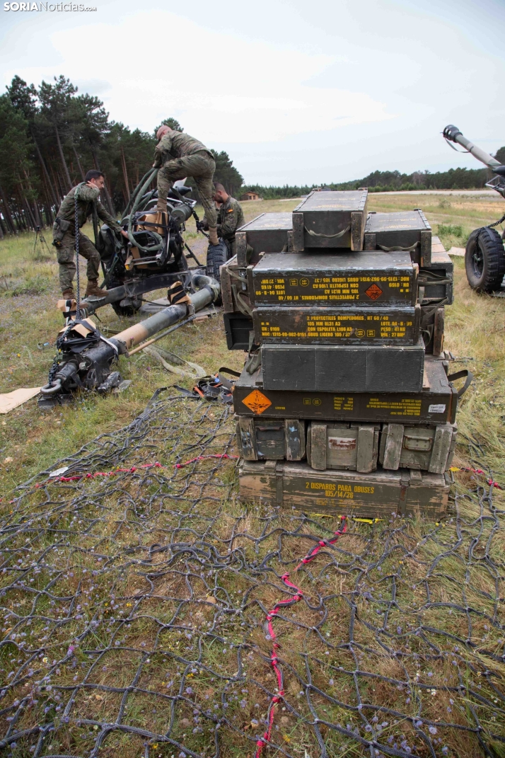 Ejercicio aéreo militar en Navaleno