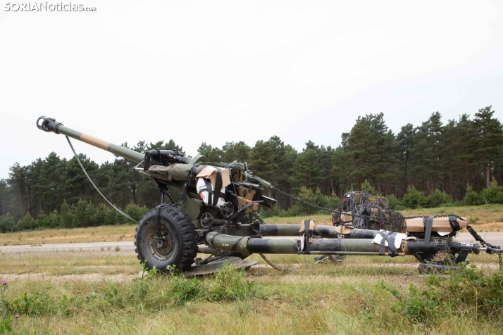 Ejercicio aéreo militar en Navaleno