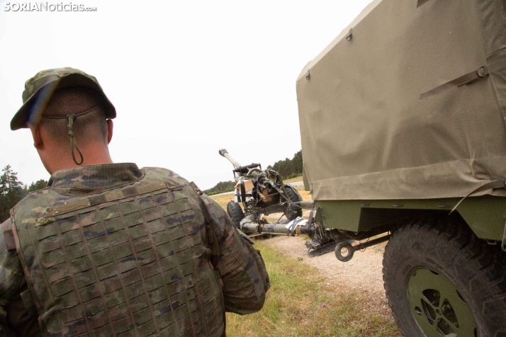 Ejercicio aéreo militar en Navaleno