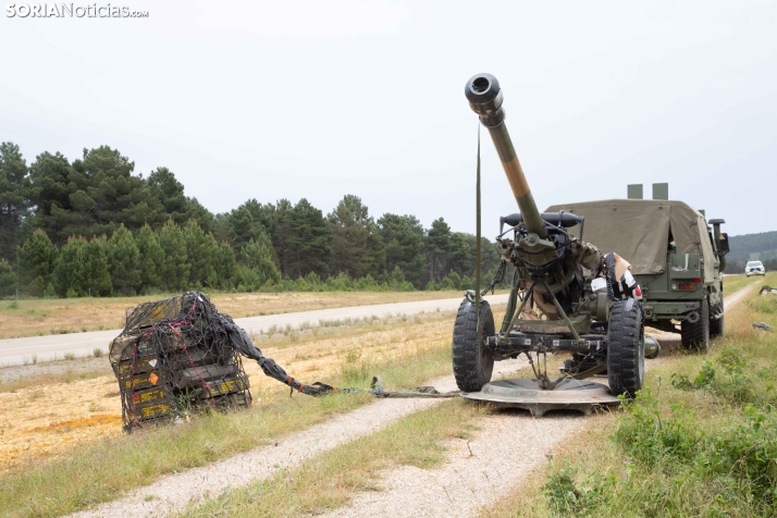 Ejercicio aéreo militar en Navaleno
