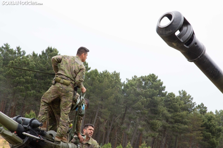 Ejercicio aéreo militar en Navaleno