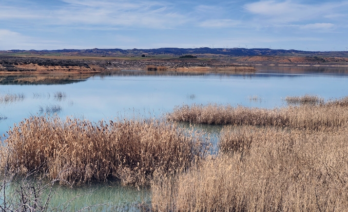 Suben los niveles del embalse de Monteagudo