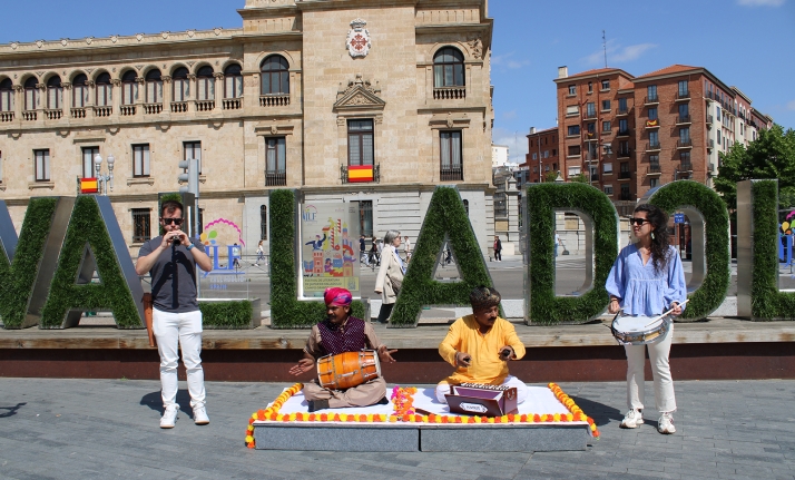 V&Iacute;DEO | El Festival de Jaipur florece en la naturaleza del Campo Grande para &quot;tender puentes&quot;