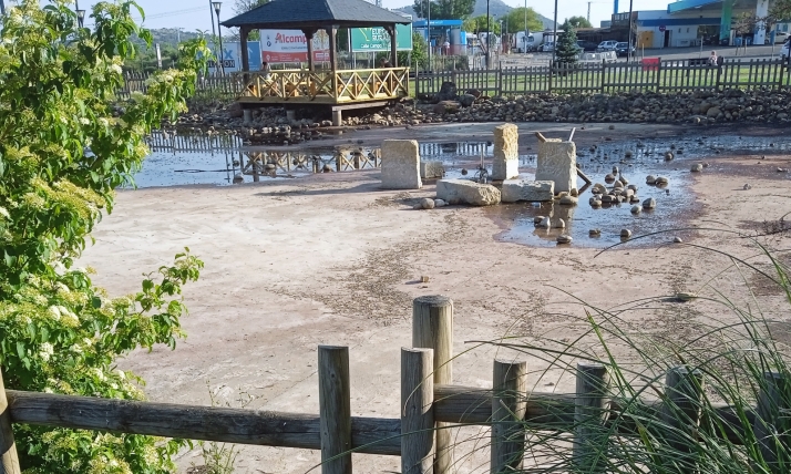 Una imagen del parque. 