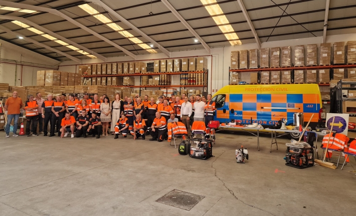 Las 97 agrupaciones y 18 asociaciones de Protección Civil de Castilla y León recibirán material de la Junta por más de 430.000 euros