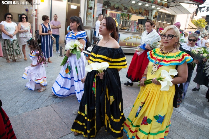 Ofrenda de flores Los Milagros 2025