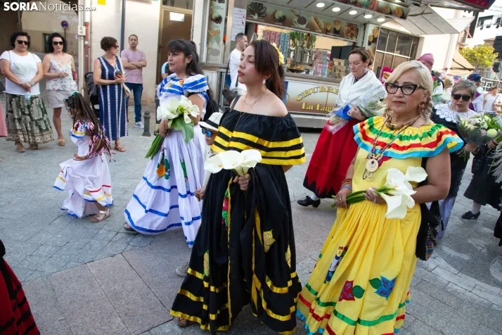 Ofrenda de flores Los Milagros 2025