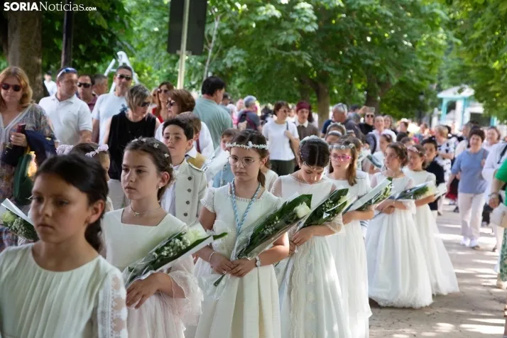 Ofrenda de flores Los Milagros 2025