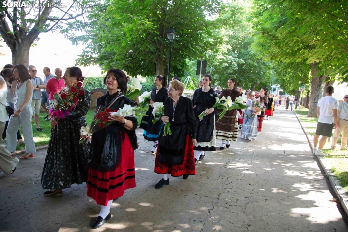 Ofrenda de flores Los Milagros 2025