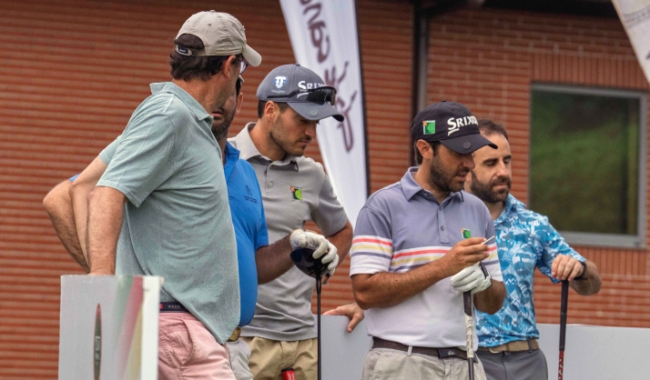 La climatología condiciona el desarrollo del Bizkaia PGA Open y la actuación de Berná y Pascual