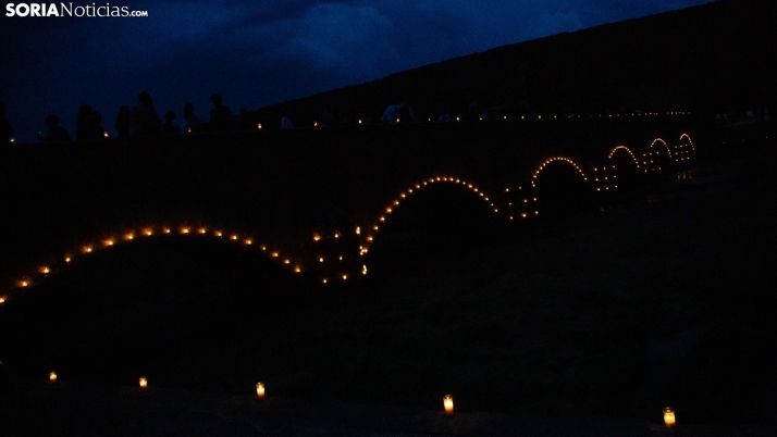 El viento desafía a las Luces del Duero