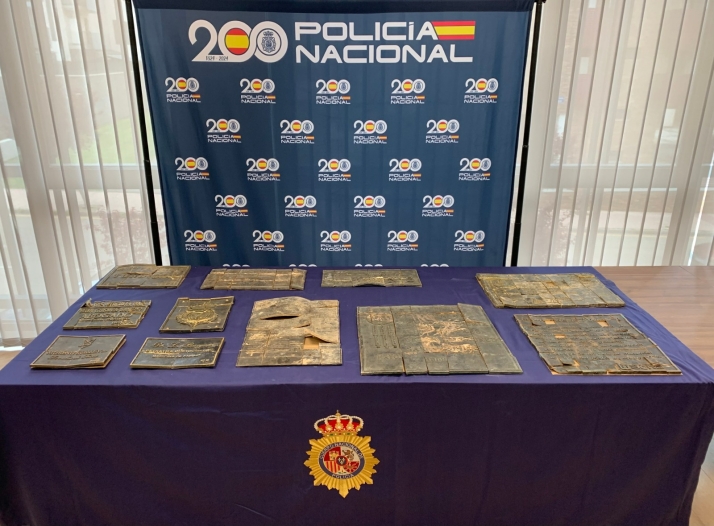 Detenido el ladrón de cobre en Soria capital: robó placas, canalones y hasta tiradores de puertas