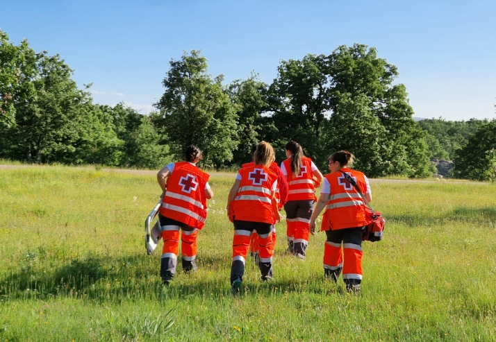 Cruz Roja atiende a 21 personas en Valonsadero durante la mañana sin necesidad de traslados
