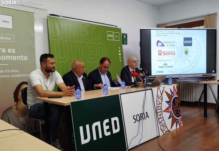 La UNED en Soria presume del programa Sénior y estrenará 2 nuevos másteres y 3 microgrados el próximo curso