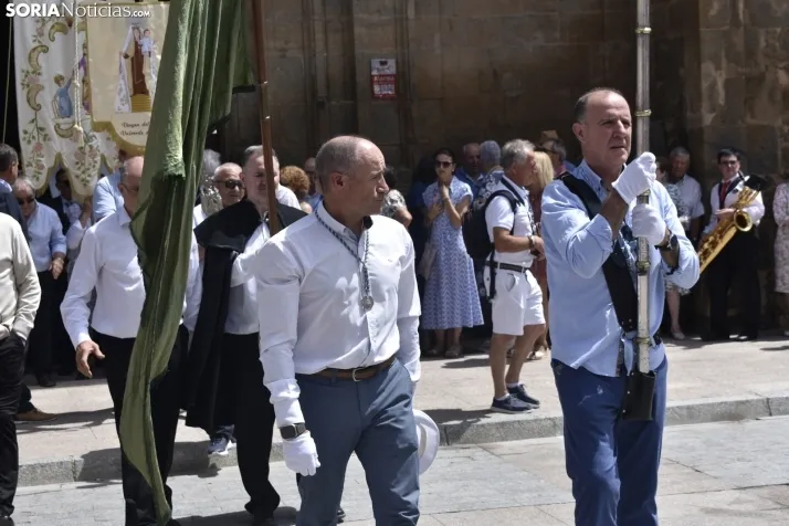 Procesión de la Virgen de los Remedios en Ágreda.