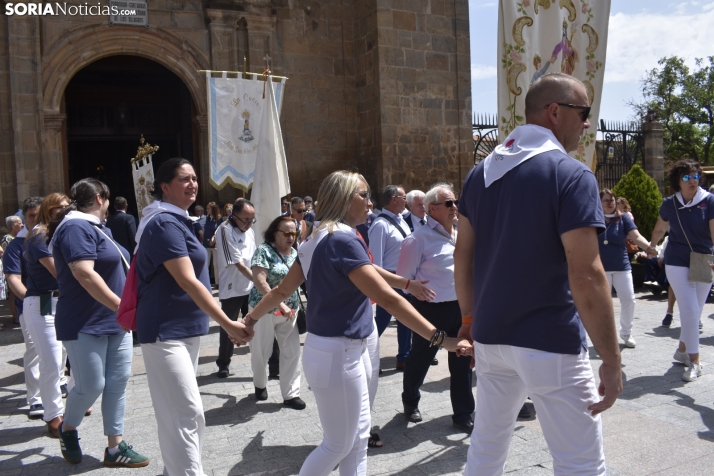 Procesión de la Virgen de los Remedios en Ágreda.