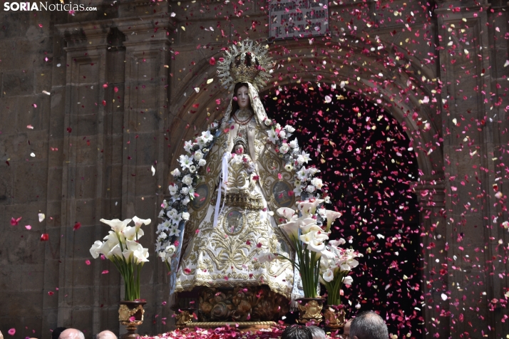 Procesión de la Virgen de los Remedios en Ágreda.