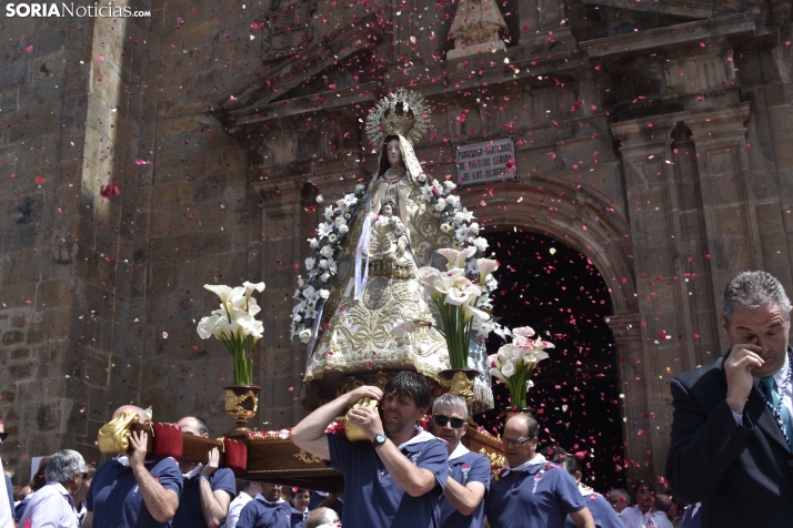 Procesión de la Virgen de los Remedios en Ágreda.