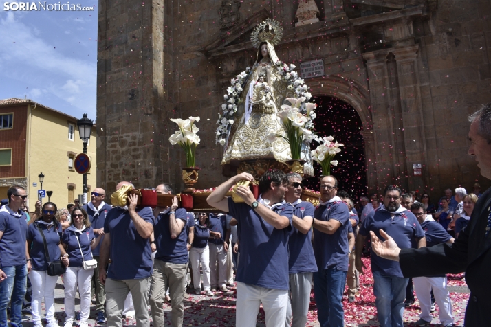 Procesión de la Virgen de los Remedios en Ágreda.