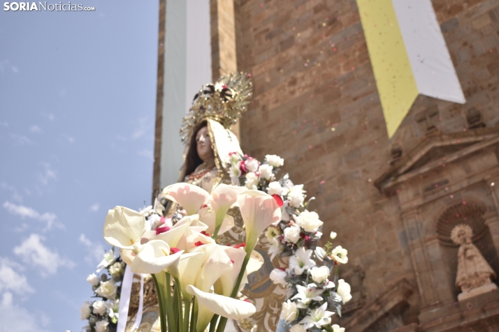 Procesión de la Virgen de los Remedios en Ágreda.