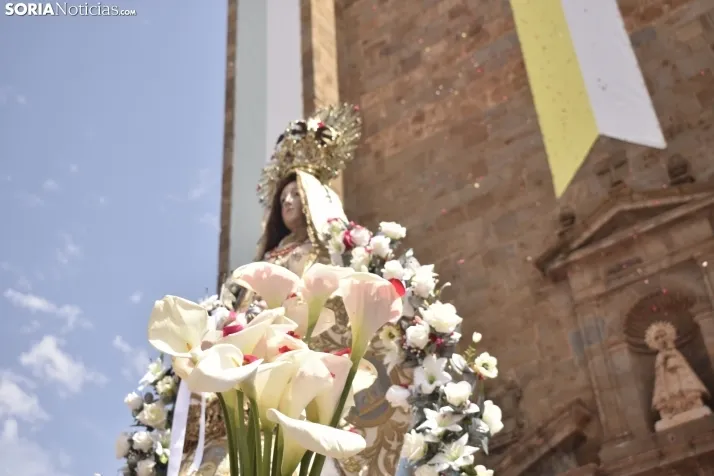 Procesión de la Virgen de los Remedios en Ágreda.