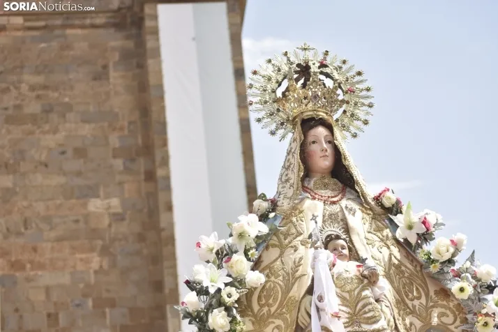 Procesión de la Virgen de los Remedios en Ágreda.