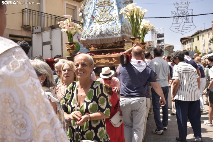 Procesión de la Virgen de los Remedios en Ágreda.