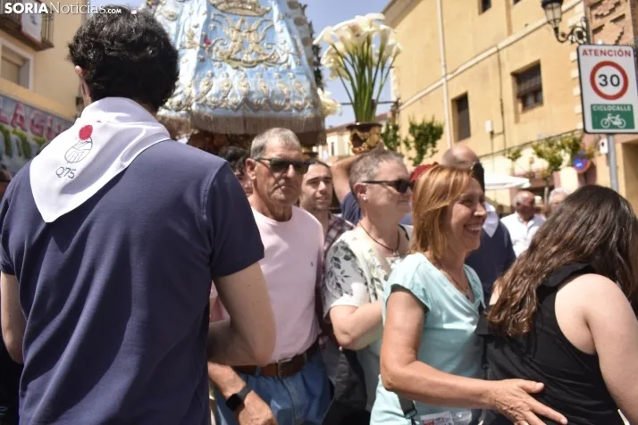 Procesión de la Virgen de los Remedios en Ágreda.