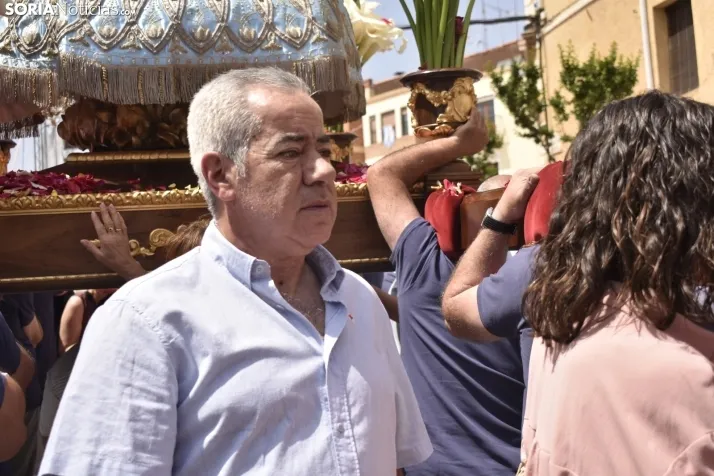 Procesión de la Virgen de los Remedios en Ágreda.