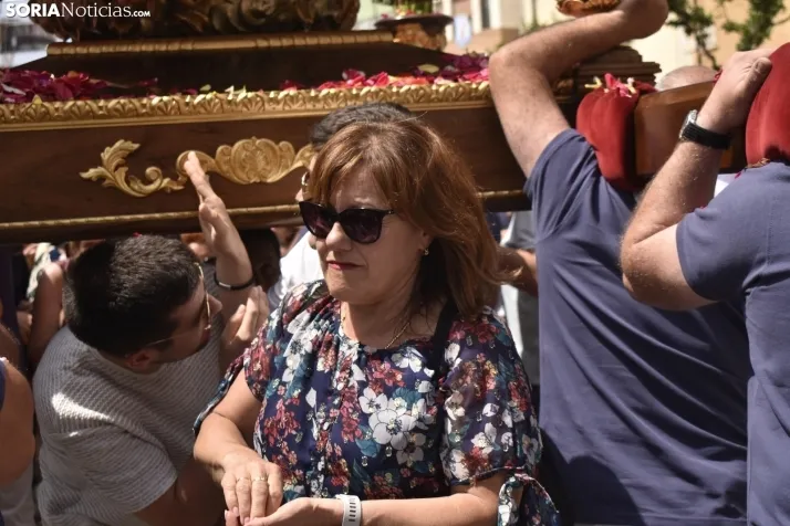 Procesión de la Virgen de los Remedios en Ágreda.