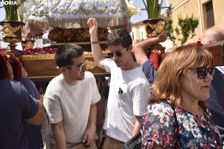 Procesión de la Virgen de los Remedios en Ágreda.