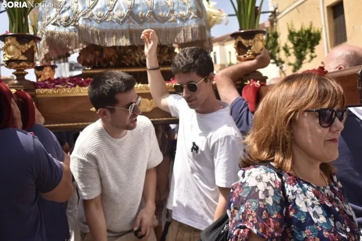 Procesión de la Virgen de los Remedios en Ágreda.