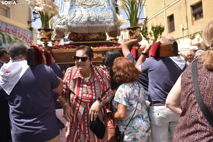 Procesión de la Virgen de los Remedios en Ágreda.