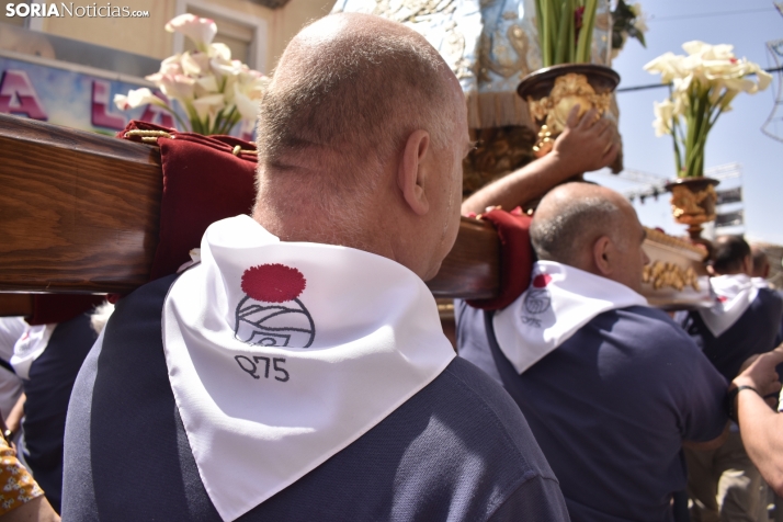 Procesión de la Virgen de los Remedios en Ágreda.
