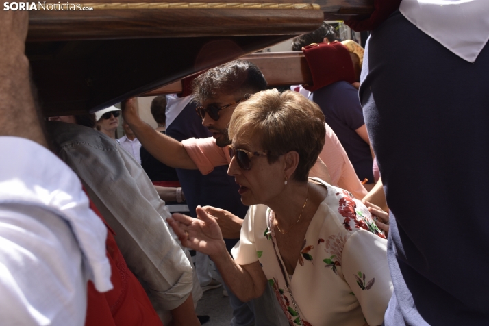Procesión de la Virgen de los Remedios en Ágreda.