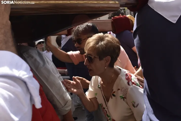 Procesión de la Virgen de los Remedios en Ágreda.