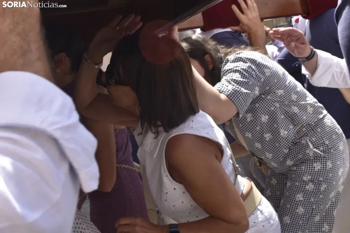 Procesión de la Virgen de los Remedios en Ágreda.