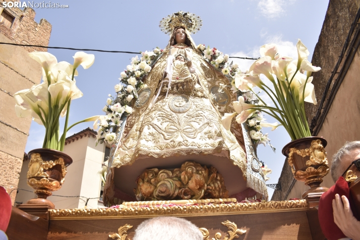 Procesión de la Virgen de los Remedios en Ágreda.
