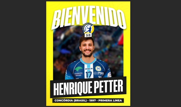 Enrique Petter, refuerzo para el BM Soria