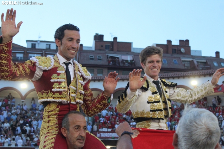 Una imagen de la lidia hoy en San Benito. /Santos Gómez